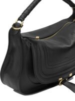 CHLOÉ sac porté épaule en cuir femme noir – Image 4