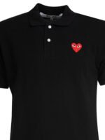 COMME DES GARÇONS PLAY polo homme noir – Image 2