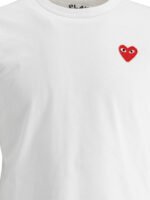 COMME DES GARÇONS PLAY t-shirt homme blanc – Image 3
