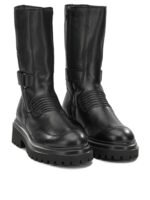 COPENHAGEN bottes en cuir femme noires – Image 2
