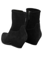 DEL CARLO bottines en cuir femme noires – Image 4