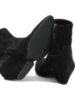 DEL CARLO bottines en cuir femme noires – Image 5