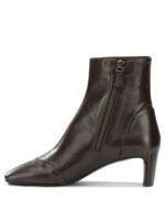 DEL CARLO bottes en cuir femme marron – Image 3