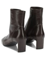 DEL CARLO bottes en cuir femme marron – Image 4