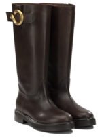 ETRO bottes en cuir femme marron – Image 2