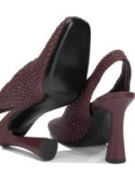 ETRO escarpins tressés femme bordeaux – Image 5