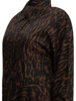 GANNI robe courte femme marron – Image 4