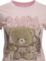 GANNI t-shirt femme rose – Image 3