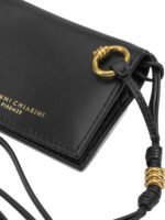GIANNI CHIARINI portefeuille en cuir femme noir – Image 4