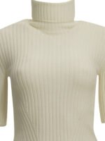 HERNO pull col roulé femme blanc – Image 3