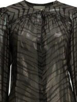 ISABEL MARANT blouse femme noire – Image 3