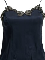 ISABEL MARANT top en satin femme bleu – Image 3