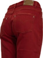 ISABEL MARANT jean en coton femme rouge – Image 4