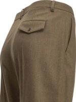 KHAITE pantalon en laine femme beige – Image 4