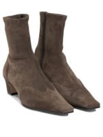 KHAITE bottines femme marron – Image 2