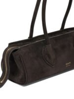 KHAITE sac porté épaule moyen femme noir – Image 4
