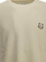 MAISON KITSUNE pull-over en laine homme blanc – Image 3
