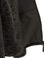 MAISON KITSUNE veste en polaire homme gris – Image 4