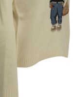 MAISON KITSUNÉ pull femme blanc – Image 4