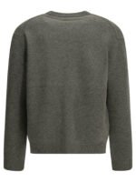 MAISON KITSUNÉ pull-over en laine homme gris – Image 2