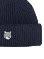 MAISON KITSUNÉ bonnet en laine homme bleu – Image 3