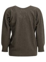 MAISON MARGIELA pull en laine femme marron – Image 2