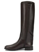 MARETTO bottes en cuir femme marron – Image 3