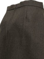 MAX MARA mini-jupe en laine femme grise – Image 4