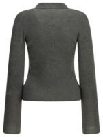 MAX MARA polo en cachemire femme gris – Image 2