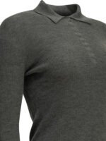 MAX MARA polo en cachemire femme gris – Image 4