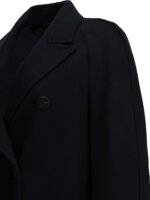 MAX MARA ATELIER manteau croisé femme bleu – Image 4