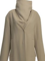 MAX MARA SPORTMAX long manteau femme beige – Image 3