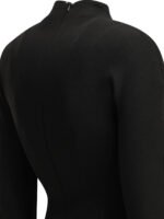 MAX MARA SPORTMAX robe courte femme noire – Image 4