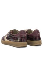 MOACONCEPT baskets en cuir femme bordeaux – Image 4
