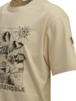 MONCLER GRENOBLE t-shirt homme beige – Image 4