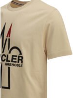 MONCLER GRENOBLE t-shirt homme beige – Image 4