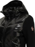 MONCLER GRENOBLE sweat-shirt zippé femme noir – Image 3