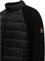 MONCLER GRENOBLE cardigan homme noir – Image 3