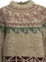 MONCLER GRENOBLE pull femme beige – Image 3