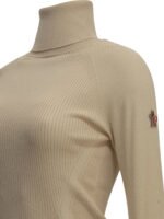 MONCLER GRENOBLE pull femme beige – Image 3