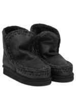 MOU bottes en cuir femme noires – Image 2