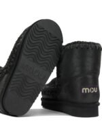 MOU bottes en cuir femme noires – Image 5