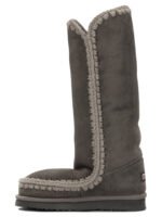 MOU bottes en cuir femme marron – Image 3