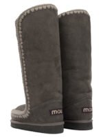 MOU bottes en cuir femme marron – Image 4