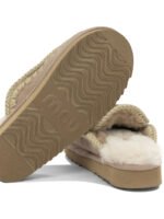 MOU mules en cuir femme beiges – Image 5