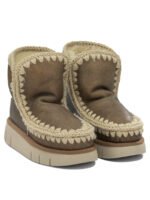 MOU bottes en cuir femme marron – Image 2