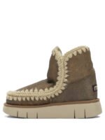 MOU bottes en cuir femme marron – Image 3