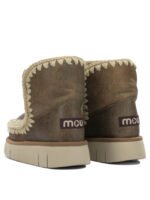 MOU bottes en cuir femme marron – Image 4