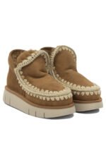 MOU bottes en cuir femme marron – Image 2
