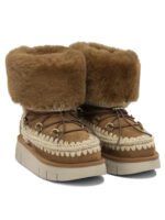 MOU bottes en cuir femme marron – Image 2